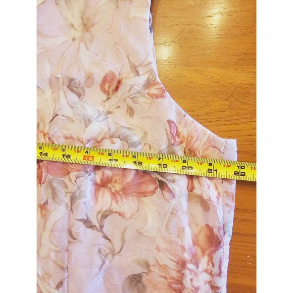 Macys‎ Floral Flowy Dress set Size 2X Pink Flowy - Picture 11 of 11